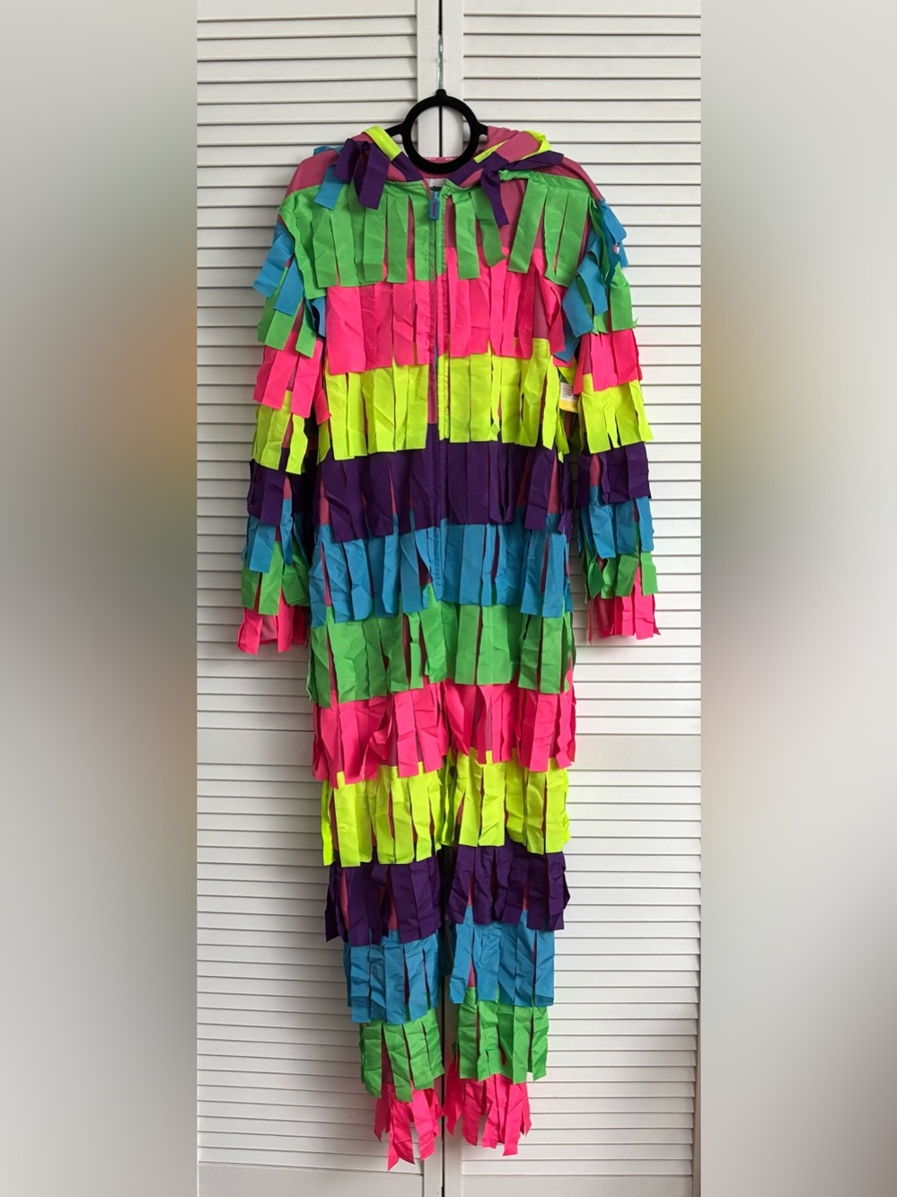 Tipsy Elves Women’s Piñata Halloween Costume Hooded Jumpsuit, Size: Medium, NWT - Picture 5 of 11